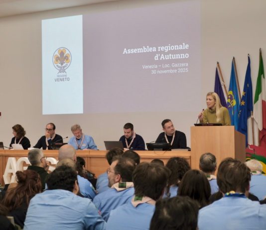 L’assessore Besio all’Assemblea regionale Agesci Veneto