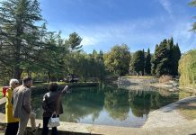 Liguria, inaugurato a Lucinasco il laghetto di Santo Stefano per la prevenzione degli incendi boschivi