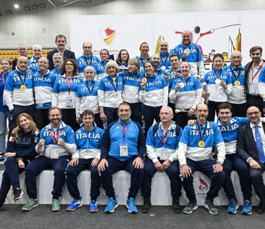 Il Campionato del Mondo Master di Manama 2025 dell’Italia si chiude con 25 medaglie