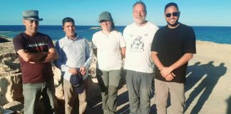 البعثة الأثرية لجامعة باليرمو تواصل أعمالها في صبراتة