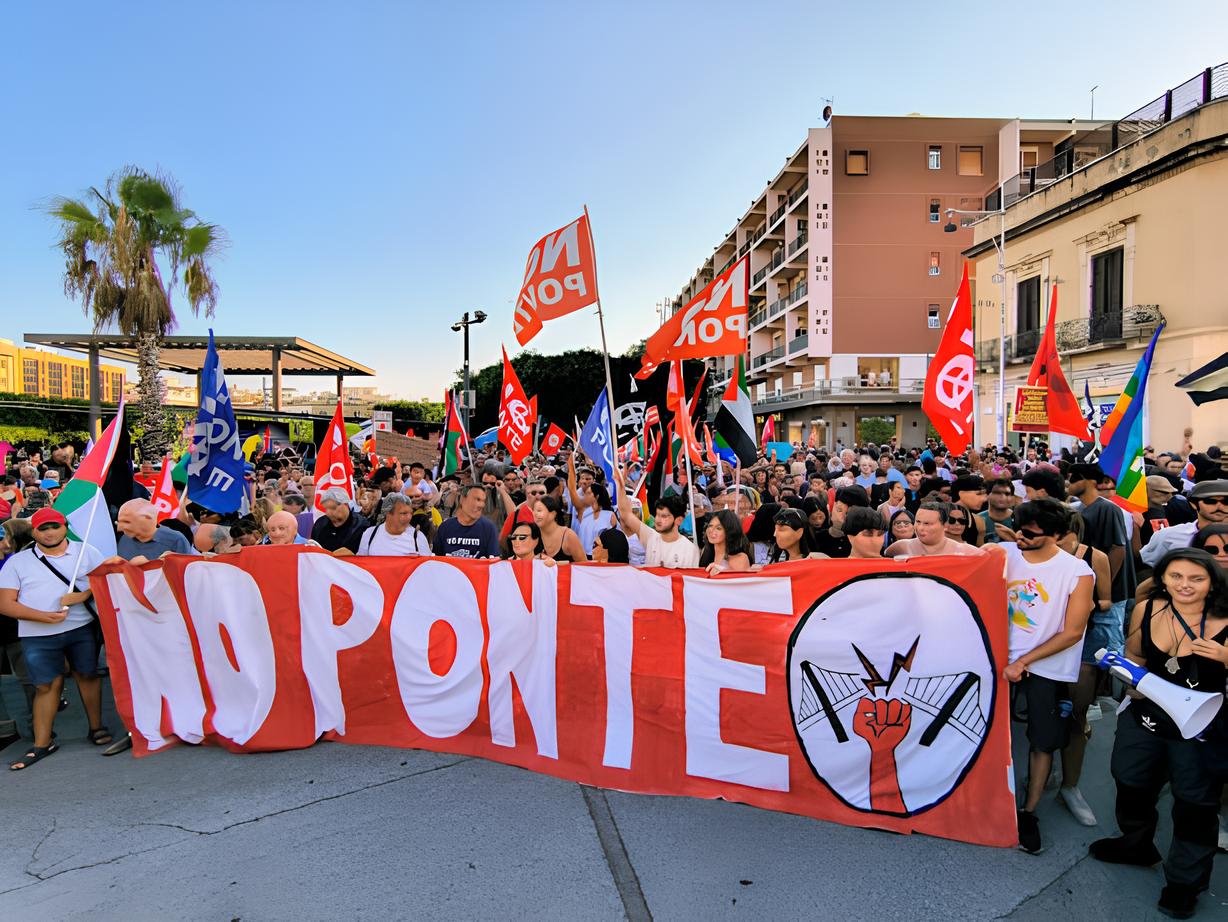 Corteo “No Ponte”, sabato a Messina attesi anche Schlein e Bonelli