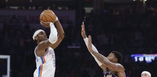 Oklahoma e Detroit avanti tutta nella notte Nba, Cleveland vince a Miami