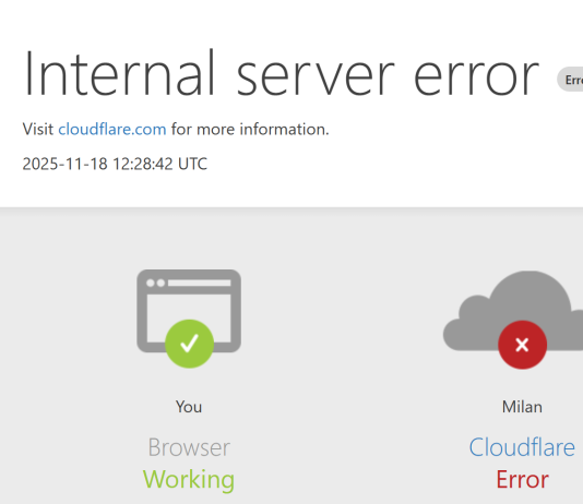Problemi alla rete internet globale, in corso down del sistema Cloudflare