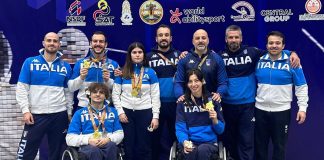 Coppa del mondo paralimpica in Thailandia, l’Italia a squadre chiude con un oro nel fioretto e un argento nella spada