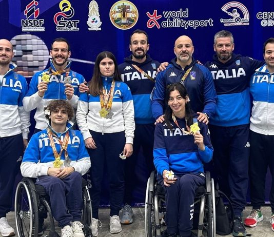 Coppa del mondo paralimpica in Thailandia, l’Italia a squadre chiude con un oro nel fioretto e un argento nella spada