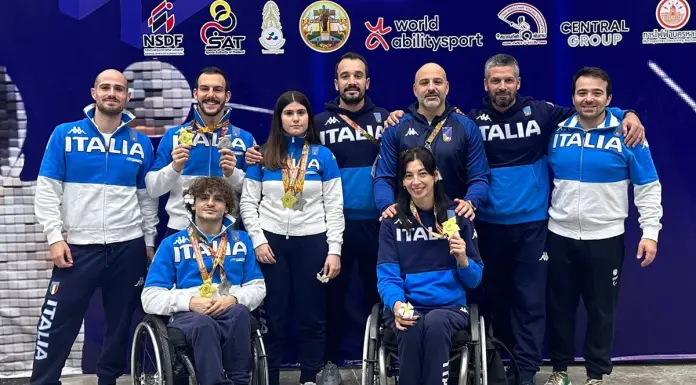 Coppa del mondo paralimpica in Thailandia, l’Italia a squadre chiude con un oro nel fioretto e un argento nella spada