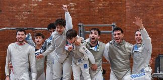 I campioni Under 14 di fioretto in ritiro a Roma con la Nazionale, Mazzone “La scherma regala momenti unici”