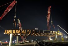 Concluse le attività di varo del nuovo viadotto di collegamento al Bosco dello Sport