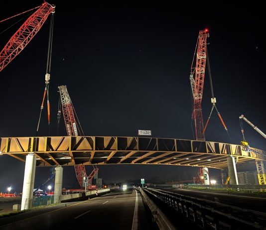 Concluse le attività di varo del nuovo viadotto di collegamento al Bosco dello Sport