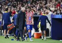 Atletico Madrid, Le Normand suffers a knee injury