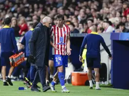 Atletico Madrid, Le Normand suffers a knee injury