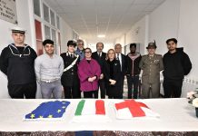 Liguria, Bucci alla consegna delle bandiere al Campus di Coronata