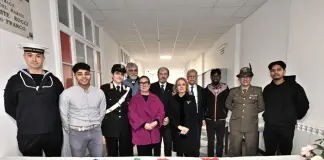 Liguria, Bucci alla consegna delle bandiere al Campus di Coronata