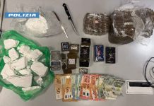 Torino, sequestrati più di tre chili di droga nel quartiere Barriera di Milano