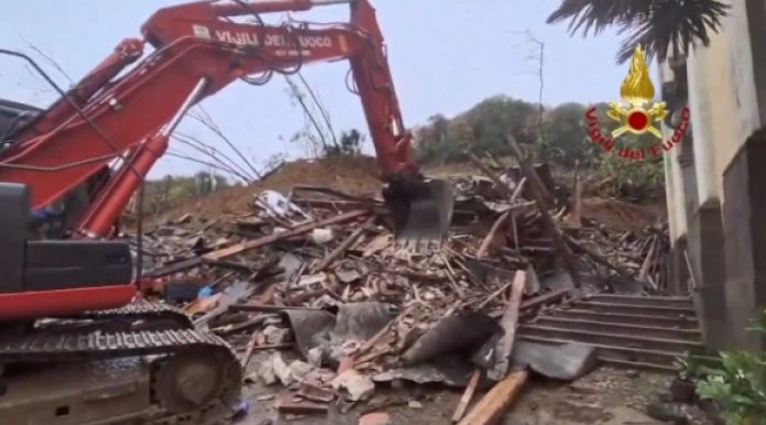 Frana Gorizia due dispersi