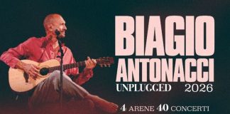 Biagio Antonacci ritorna sul palco la prossima estate con Unplugged 2026