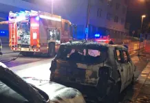 Modica, nella notte vanno a fuoco tre auto della Guardia di Finanza