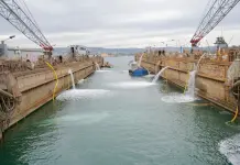 Il Cantiere Navale Noè di Augusta riporta a galla il bacino G053 di 6 mila tonnellate