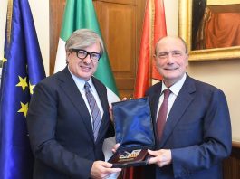 Schifani riceve il neo rettore dell’Università degli studi di Catania Enrico Foti