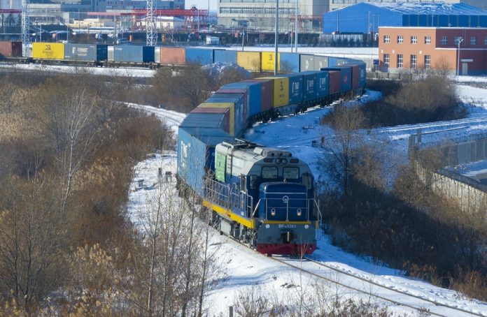 #CHINA-EUROPE FREIGHT TRAINS-