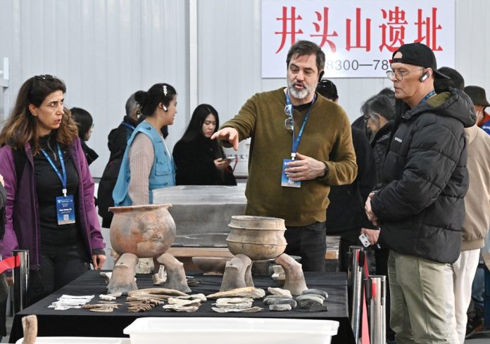 CHINA-SHANGHAI-ARCHAEOLOGY FORUM-OPENING (CN)