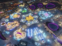 Cina: inaugurata la nuova stagione dell’Harbin Ice-Snow World (1)