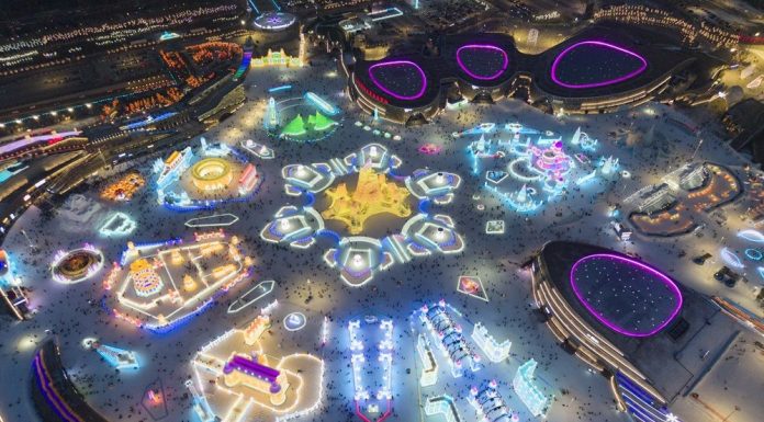 Cina: inaugurata la nuova stagione dell’Harbin Ice-Snow World (1)