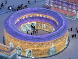 Cina: inaugurata la nuova stagione dell’Harbin Ice-Snow World (2)