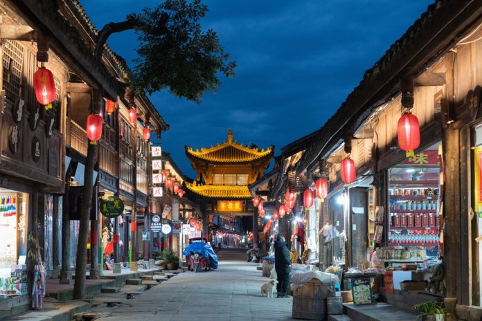 CHINA-SICHUAN-GUANGYUAN-ZHAOHUA ANCIENT TOWN (CN)