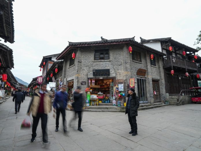 CHINA-SICHUAN-GUANGYUAN-ZHAOHUA ANCIENT TOWN (CN)