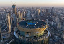 Cina: aperta al pubblico la piattaforma panoramica Jinwan Yunding a Tianjin (2)