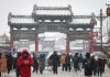 Cina: forti nevicate imbiancano Shenyang nel Liaoning (3)