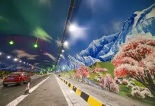 Cina: apre nello Xinjiang il tunnel autostradale più lungo del mondo (3)