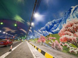 Cina: apre nello Xinjiang il tunnel autostradale più lungo del mondo (3)