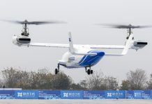 Cina: primo volo nel Sichuan per convertiplano Lanying R6000 (1)