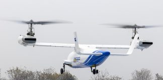 Cina: primo volo nel Sichuan per convertiplano Lanying R6000 (1)