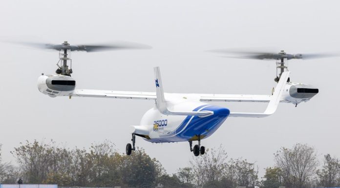 Cina: primo volo nel Sichuan per convertiplano Lanying R6000 (1)