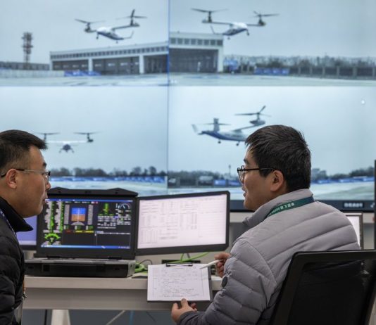 Cina: primo volo nel Sichuan per convertiplano Lanying R6000 (2)