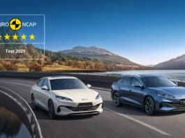 BYD Seal 6 DM-i e Touring conquistano le cinque stelle Euro ncap