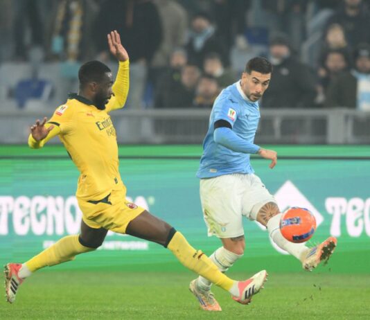 In Coppa Italia rivincita Lazio contro il Milan, 1-0 firmato Zaccagni