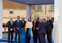 Mattarella accende il braciere di Milano-Cortina 2026