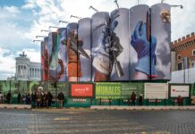 Metro C: Webuild, a Piazza Venezia terza opera ‘Murales’ dedicata al lavoro