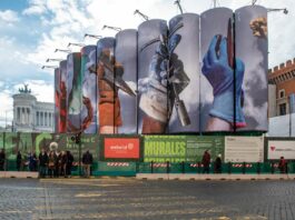 Metro C: Webuild, a Piazza Venezia terza opera ‘Murales’ dedicata al lavoro