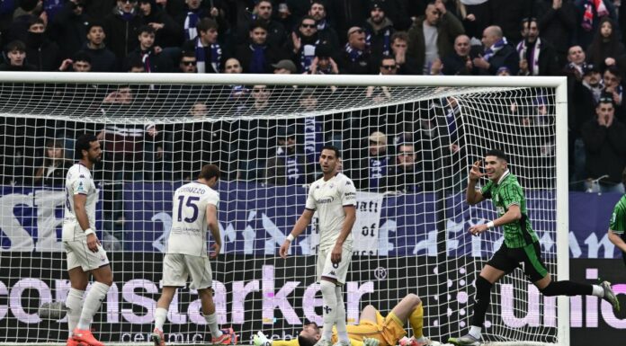 Notte fonda viola, il Sassuolo batte 3-1 la Fiorentina