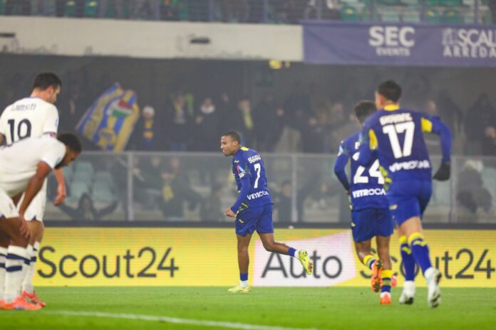 Soccer 2025: Hellas Verona : Atalanta, Veneto, Italy - 06 Dec 2025