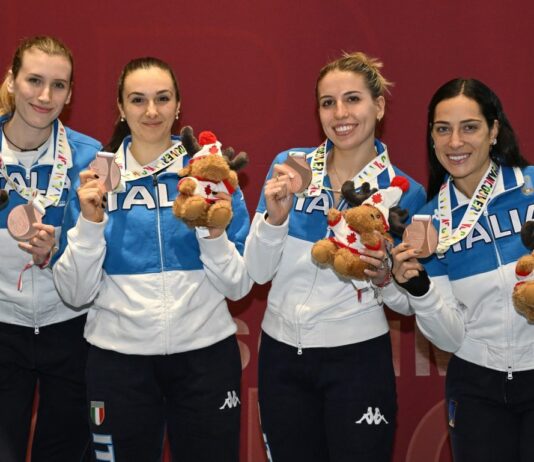 Spadiste azzurre di bronzo a Vancouver in Coppa del mondo