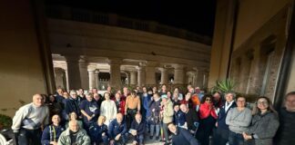 Athletica Vaticana, poveri e atleti a cena insieme