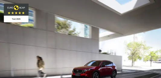 La nuova Mazda CX-5 ottiene il massimo punteggio nei test Euro NCAP