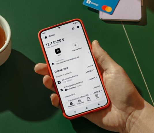 SumUp raggiunge 1 miliardo di euro di depositi sul proprio Conto Aziendale