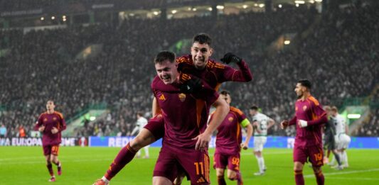 La Roma vince a Glasgow, doppietta Ferguson e 3-0 al Celtic